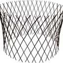 MGP Circular Willow Trellis Fence, 30" H x 60" Diameter