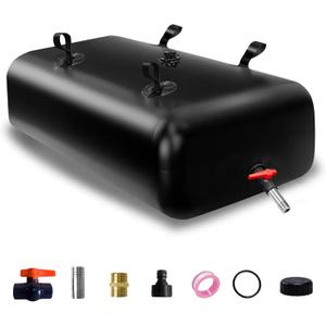240 L/63.4 gal Water Bladder Storage Containers, Foldable Portable Water Tank Large Capacity Soft Water Bag, Drought Resistance, Fire Prevention, Emergency Water