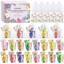 VISCOO 80 Pack Bulk Lip Balm and Hand Cream Set, Teacher Appreciation Gifts /Graduation Gifts, Nurses Week Gift, Thank You Bridal Wedding Favors for Guests, Small Gift for Women Birthday