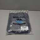 WULFUL Kid's Waterproof Ski Jacket Warm Fleece Hooded Boy's and Girl's Winter Snow Coat Outwear,Windproof RainCoat (6-7 Years, Black)