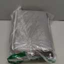 Lifewit 6 Pack Clothes Storage Bins with Lids, Foldable Blanket Storage Bags with Zippers, Clear Window and Reinforced Handles, Closet and Organization for Clothing, Sweater, Comforter, Bedding, Gray