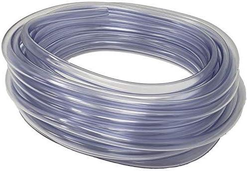 Sealproof Unreinforced PVC - Food Grade Clear Vinyl Tubing, 5/16-Inch ID x 7/16-Inch OD, 50-Ft
