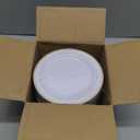 Goodluck 200PCS Gold Plastic Plates, Heavy Duty Disposable Gold Plates with 100 10.25 inch Dinner Plates and 100 7.5 inch Dessert Plates for Party, Holiday, Wedding, Thanksgiving