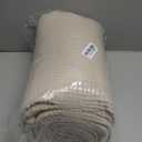 100% Cotton Blanket Large 50"x 70", 6 Layers Muslin Blankets, Cooling and Soft Throw Blanket for Bed and Couch, Breathable Quilt Bedspread, Gauze Bedding for Adults, Oatmeal, Beige Linen