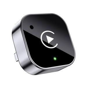 2025 Upgraded Wireless CarPlay Adapter& Android Auto Adapter, Mini&Stable CarPlay Wireless Dongle for iOS 10 Android 11 and Above (Black)