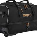 ATG Compass Rolling Travel Duffel Bag, Rich Black, 22-Inch