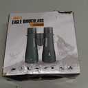 12x50 UHD Binoculars for Adults High Powered with Upgraded Phone Adapter - Large View, Lightweight, IPX7 Waterproof, BAK4 Prism - Binoculars for Hunting Bird Watching Cruise (Green)