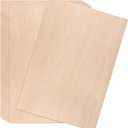 6 Pack 12 x 17 x 1/4 Inch Basswood Boards, Unfinished Wood Boards Solid Plywood Sheet Boards for Wood Burning, Architectural Models, DIY Crafts