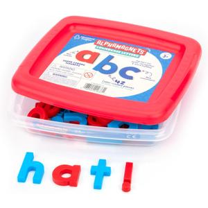 Educational Insights Color-Coded Lowercase AlphaMagnets - ABC Magnets for Kids Ages 3-5, Toddler Alphabet Learning Toys, School Supplies, Preschool Classroom Essentials, Magnetic Letters for Fridge