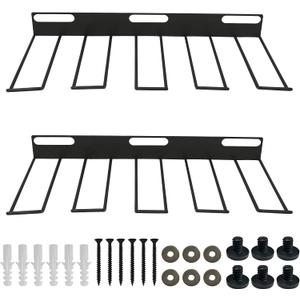 Resin Storage Shed Shelves Accessory,Wall Mount Tool Storage Rack with EZ Bolt Assembly for Suncast Select Outdoor Shed Models Wall Mount Tool Organizer for Hanging Lawn and Garden Tools