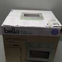 bella Air Fry Toaster Oven, 7 Preset Cooking Options, Dishwasher-Safe EverGood Coated Trays Included, 60-Minute Auto Shutoff w Audible Timer, Power Indicator Light, 1700 Watt, Seaglass