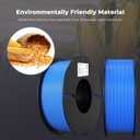 Creality 3D Printer Filament, 3D Printing Filament Tougher and Stronger, Accuracy +/- 0.02mm, 2kg, Blue*2