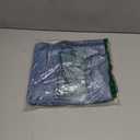 Wide Leg Jeans for Women Trendy Terry Look Like Denim High Wisted Stretchy Loose Baggy Denim Pants with Pockets (Large, Zipper Blue)