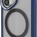 Ghostek Covert Clear S26 Case MagSafe Compatible with Magnetic Ring, Slim Thin Shockproof Phone Cover Designed for 2026 Samsung Galaxy S26 (6.3") (Blue Matte)