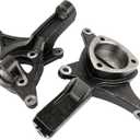 Pair 4.5" Lift Spindles Knuckles For 2007-2017 Chevrolet Silverado 1500 For 2007-2017 GMC Sierra 1500 Yukon XL For 2007-2014 Chevrolet Tahoe Avalanche 1500 For 2007-2014 Cadillac Escalade