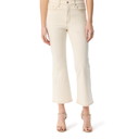 Jessica Simpson Womens Charmed High Rise Fitted Flare Ankle Standard Jeans 27 Ecru