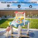 Little Acorn, Water Table for Toddlers 1-3 | Outdoor Toys for Toddlers 1-3 | Sensory Sand & Water Play Table for Kids Boys & Girls, Small to Medium
