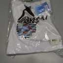 Kanu Surf Mens Mercury UPF 50+ Short Sleeve Sun Protective Rashguard Swim Shirt (Medium, Hyper White)