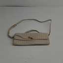 BaiYouDa Suede Woven Clutch Purse for Women Designer Hand-woven Crossbody Bag Trendy Evening Handbag Shoulder Bags