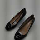 Olivia K Women's Comfort Classic Round Toe Kitten Low Mid Heel Dress Pumps 7,5, Black 