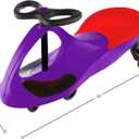 Wiggle Car Ride On Toy No Batteries, Gears or Pedals Twist, Swivel, Go Outdoor Ride Ons for Kids 3 Years and Up by Lil Rider (Purple)