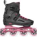Rollerblade Lightning 90 Women's Urban Inline Skate,Black/Sangria, 6 