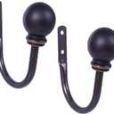 Kenney KN74808V1 Chelsea Holdbacks, One Size, Oil Rubbed Bronze