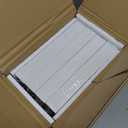 Fun Memories Floating Shelves for Wall - 7.5 Inch Square Shelves with Invisible Brackets, White Small Wall Shelf for Living Room, Bathroom, Bedroom, and Kitchen DecorSet of 4