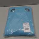 NICETOWN Blackout Curtains Panels for Window - Window Treatment Thermal Insulated Grommet Blackout Drapes for Bedroom (Teal Blue=Light Blue, Double Panels, 52 by 84 Inch)