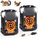 2026 New Rodent Repellent for Car Engines Rat Repellent for Cars Ultrasonic Mouse Repellent Plug-in Car Rodent Repellent Under Hood Keep Mice Squirrel Out of Car, Attic, Garage, Barn,2 Pack