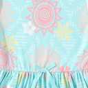 Disney Moana Girls 2 Pack Dress for Toddler and Big Kids (6, Blue/Pink)