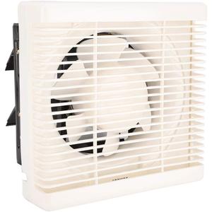 Oumefar Function Exhaust Window Fan Plastic Stable and Firm Kitchen Exhaust Fan Bathroom Exhaust Fan for Home Bathroom(APB15-3-B/opening 200)