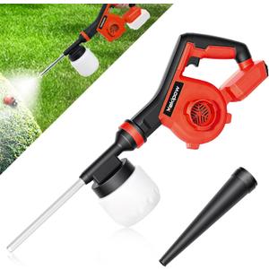 Electric Diatomaceous Earth Duster Compatible for Milwaukee 18V Battery, Garden Dust Applicator with 800mL CapacityVariable Speed, 2 in 1 Diatomaceous Earth Spray & Vacuum Cleaner (NO Battery)