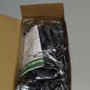 Flexi Hose Expandable Garden Hose with 8 Function Nozzle, 50FT - Lightweight Retractable Garden Hose, Water Hose - No-Kink Flexibility, 3/4 Inch Solid Brass Fittings and Double Latex Core (Black)