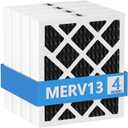 PN07126 MERV 13 Dehumidifier Carbon Filter Replacement Compatible with Sanidry Sedona Dehumidifier PN07126 Replacement Filter, 4 Pack Black