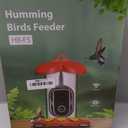 Smart Bird Feeder, Bird Watching Recorder with 1080P Night Vision AI Camera, 2L Capacity Food Container, Connection, IP65 Waterproof for Outdoor Bird Watching