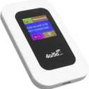 VBESTLIFE Portable WiFi Hotspot Device, 4G 5G LTE 300Mbps WiFi Mobile Hotspot, Pocket SIM Card Travel Router Support Up to 10 Users