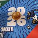 Soccer Fan Gear Set for 2026 World Tournament, Soccer Party Favors Kit with Flag,Scarf, Face Paint, Clapper, Horn&Glasses,Supporter Accessories for Game Day, Sports Event, Gift