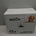 MIZOK Dog Pads 30x36 XXL Extra Large, Charcoal Pee Pads for Dogs, Odor-Control Neutralize Urine Instantly, Quick Dry & Leak-Proof (40 Counts)