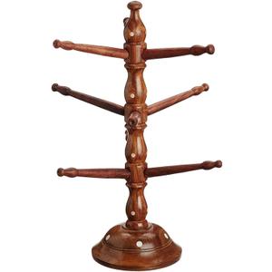 Wooden Handmade Tree-Shaped Jewelry Organizer - Elegant Jewelry Organizers and Storage Solution, Necklace Holder - Ideal for Displaying and Storing Necklaces, Bracelets, Earrings 9 rodes