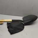 41 Inch Round Point Shovel for Digging,Heavy Duty Garden Shovel with D-Handle,Wooden Handle,Ideal for Gardening,Landscaping,Beach,and Snow Removal