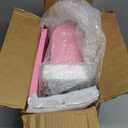 Sewing Machine for Beginners with Expansion Table and Foot Pedal and 42Pcs Sewing kit Finger Guard & Light Mini Small Portable Sewing Machines 2-Thread 2-Speed 2-Switches for Kids Ages 8-12 Peach Pink