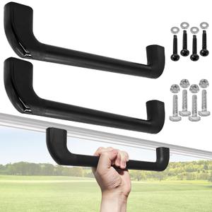 2 Pack Universal Golf Cart Grab Handle Compatible with Club Car, EZGO, Yamaha, XSeries with Versa Triple Track Tops Only