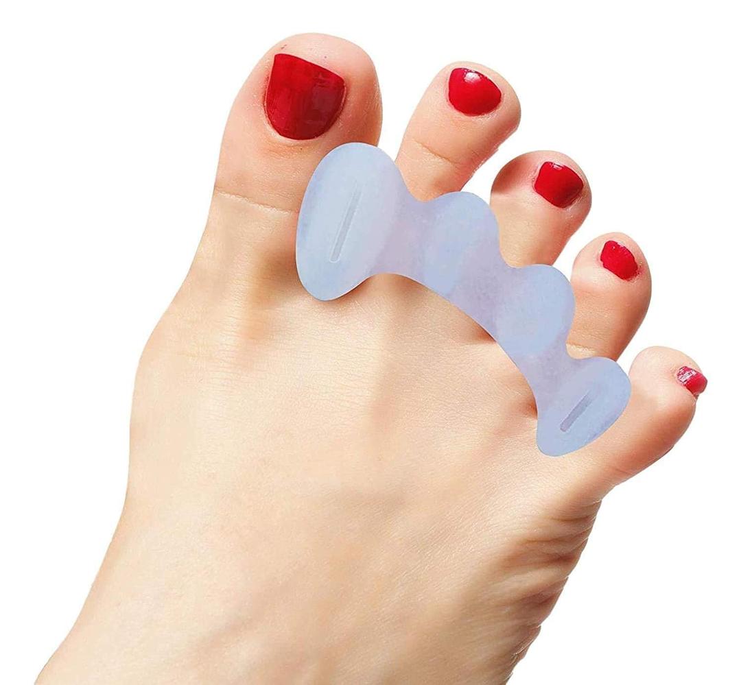 Toe Spacers Soft for Beginners - Toe Separators for Alignment, Toe Straightener for Foot Pain Relief, Silicone Bunion Corrector for Women Big Toe, Supports Foot Health