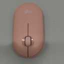 Logitech Pebble Mouse 2 M350s Slim Bluetooth Wireless Mouse, Portable, Lightweight, Customizable Button, Quiet Clicks, Easy-Switch for Windows, macOS, iPadOS, Android, Chrome OS - Tonal Rose