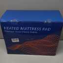 Homemate Heated Blanket Electric Throw - 50x60 Heating Blanket with 10 Fast Heat Levels 8 Hours Auto Off Soft Cozy Flannel Over-Heated Protection ETL Certification Keep Warming in Home (Grey Geometry)