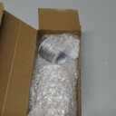 Colingmill 50 Pcs Christmas Hanging Photo Frame Ornaments, Personalized Clear Acrylic Double Sided Mini Christmas Picture Frame Ornaments with Rope for Xmas Tree Decoration (Round)