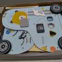 Giant bean 11-in-1 Car Wooden Kids Walker with Activity Center