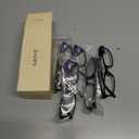 Gaoye +2.0 Reading Glasses Men - Blue Light Blocking Lenses, TR90 Frames, UV400 - Eyeglasses with Clear Vision