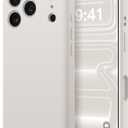 AOTESIER Compatible with iPhone 17 Pro Case, Silicone Upgrade [Full Camera Protection][Integrated Camera Control Button] Shockproof Protective 17 Pro Phone Case with Anti-Scratch Lining, Stone